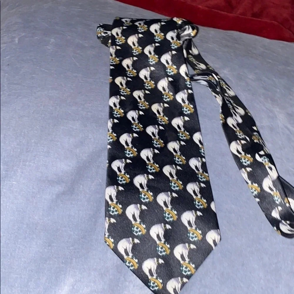 Vintage made  in Korea silk tie - Picture 3 of 6
